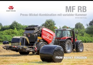Prasy rolujące Massey Ferguson RB 4160V Protec