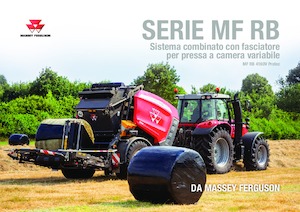 Prasy rolujące Massey Ferguson RB 4160V Protec