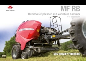 Prasy rolujące Massey Ferguson RB 4160V Xtra 