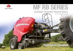 Prasy rolujące Massey Ferguson RB 4180V Xtra 