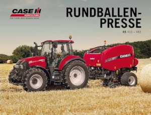 Prasy rolujące Case IH RB 465 VC 