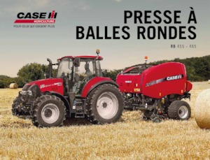 Prasy rolujące Case IH RB 465 VC 