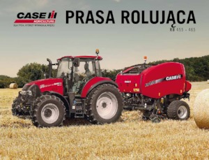 Prasy rolujące Case IH RB 465 VC 