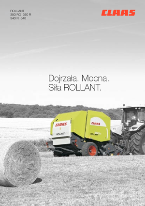 Prasy rolujące Claas Rollant 340 RF