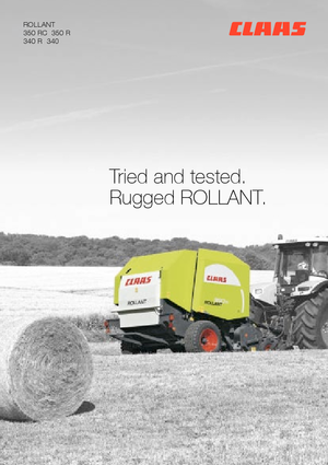 Prasy rolujące Claas Rollant 350 RC