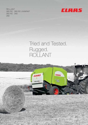Prasy rolujące Claas Rollant 355 RC