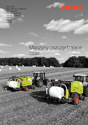Prasy rolujące Claas Rollant 375 RC