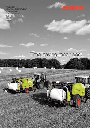 Prasy rolujące Claas Rollant 375 RC