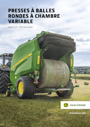 Prasy rolujące John Deere V451R 