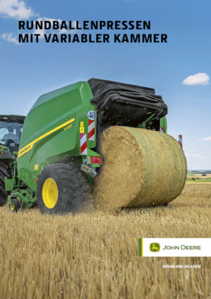 Prasy rolujące John Deere V452M 