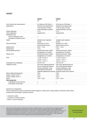 Prasy rolujące Claas Variant 370