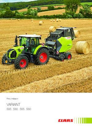 Prasy rolujące Claas Variant 560 RF