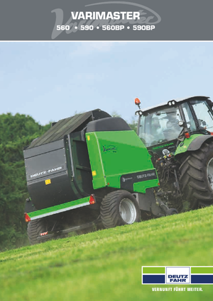 Prasy rolujące DEUTZ-FAHR VariMaster 560
