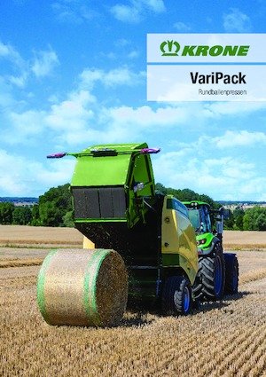 Prasy rolujące Krone VariPack V 165 XC 