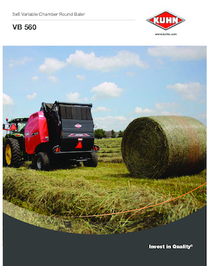 Prasy rolujące Kuhn VB 560