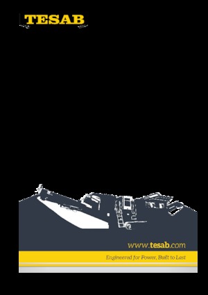 Urządzenia do recyklingu gruzu budowlanego Tesab 1150TCP 