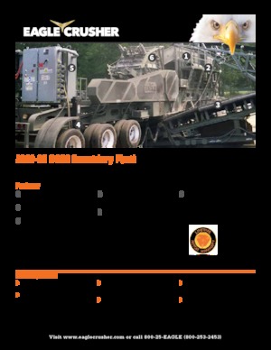 Urządzenia do recyklingu gruzu budowlanego Eagle Crusher 1200-25 OCSS 