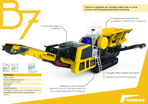 Urządzenia do recyklingu gruzu budowlanego Keestrack B7