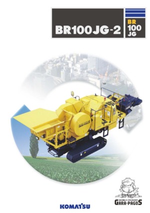 Urządzenia do recyklingu gruzu budowlanego Komatsu BR100JG-2