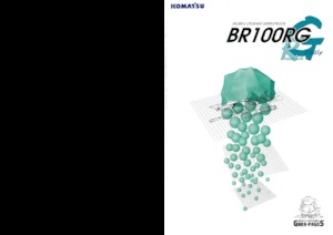 Urządzenia do recyklingu gruzu budowlanego Komatsu BR100RG-1