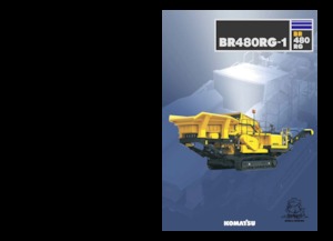 Urządzenia do recyklingu gruzu budowlanego Komatsu BR480RG-1