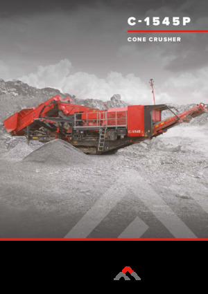 Urządzenia do recyklingu gruzu budowlanego Finlay C-1545P