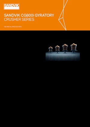 Urządzenia do recyklingu gruzu budowlanego Sandvik CG820i