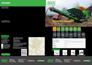 Urządzenia do recyklingu gruzu budowlanego RESTA CH1