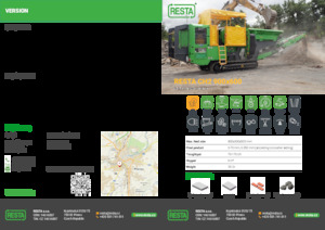 Urządzenia do recyklingu gruzu budowlanego RESTA CH2