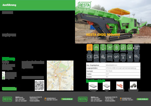 Urządzenia do recyklingu gruzu budowlanego RESTA CH2G