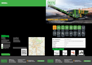 Urządzenia do recyklingu gruzu budowlanego RESTA CH3