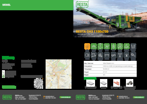 Urządzenia do recyklingu gruzu budowlanego RESTA CH3