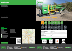 Urządzenia do recyklingu gruzu budowlanego RESTA CK6