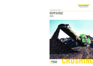 Urządzenia do recyklingu gruzu budowlanego Pilot Crushtec DR400 DOUBLE-ROLL