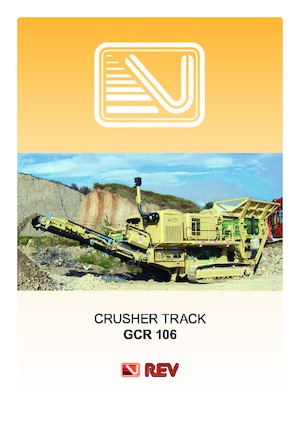 Urządzenia do recyklingu gruzu budowlanego REV GCR 106