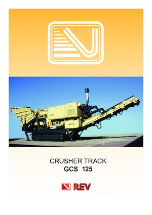 Urządzenia do recyklingu gruzu budowlanego REV GCS 125