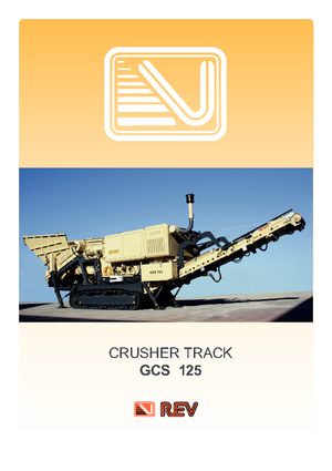 Urządzenia do recyklingu gruzu budowlanego REV GCS 125