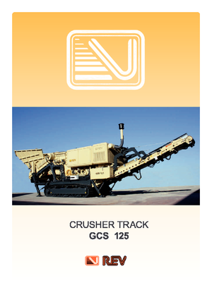 Urządzenia do recyklingu gruzu budowlanego REV GCS 125