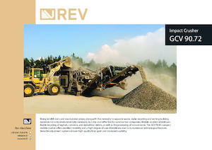 Urządzenia do recyklingu gruzu budowlanego REV GCV 90.72