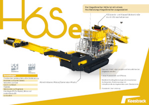Urządzenia do recyklingu gruzu budowlanego Keestrack H6Se