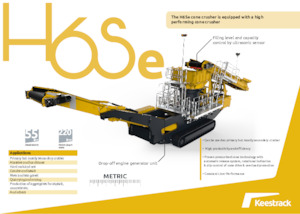Urządzenia do recyklingu gruzu budowlanego Keestrack H6Se