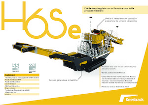 Urządzenia do recyklingu gruzu budowlanego Keestrack H6Se