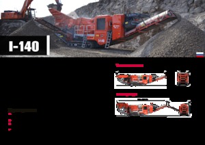 Urządzenia do recyklingu gruzu budowlanego Terex-Finlay I 140