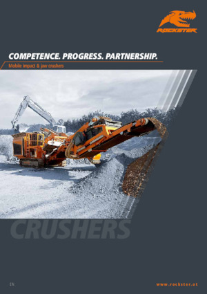 Urządzenia do recyklingu gruzu budowlanego Rockster I1300rev