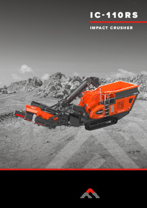 Urządzenia do recyklingu gruzu budowlanego Finlay IC-110RS