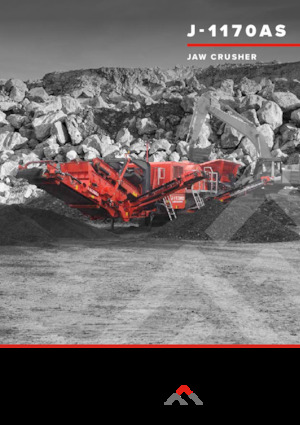 Urządzenia do recyklingu gruzu budowlanego Finlay J-1170AS+