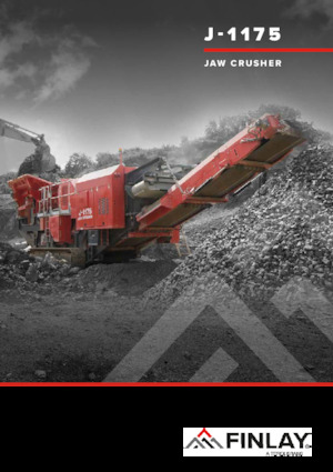Urządzenia do recyklingu gruzu budowlanego Finlay J-1175