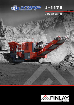 Urządzenia do recyklingu gruzu budowlanego Finlay J-1175 Hybrid