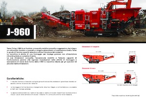 Urządzenia do recyklingu gruzu budowlanego Terex-Finlay J 960
