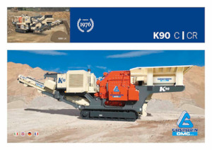 Urządzenia do recyklingu gruzu budowlanego Gasparin K 90C